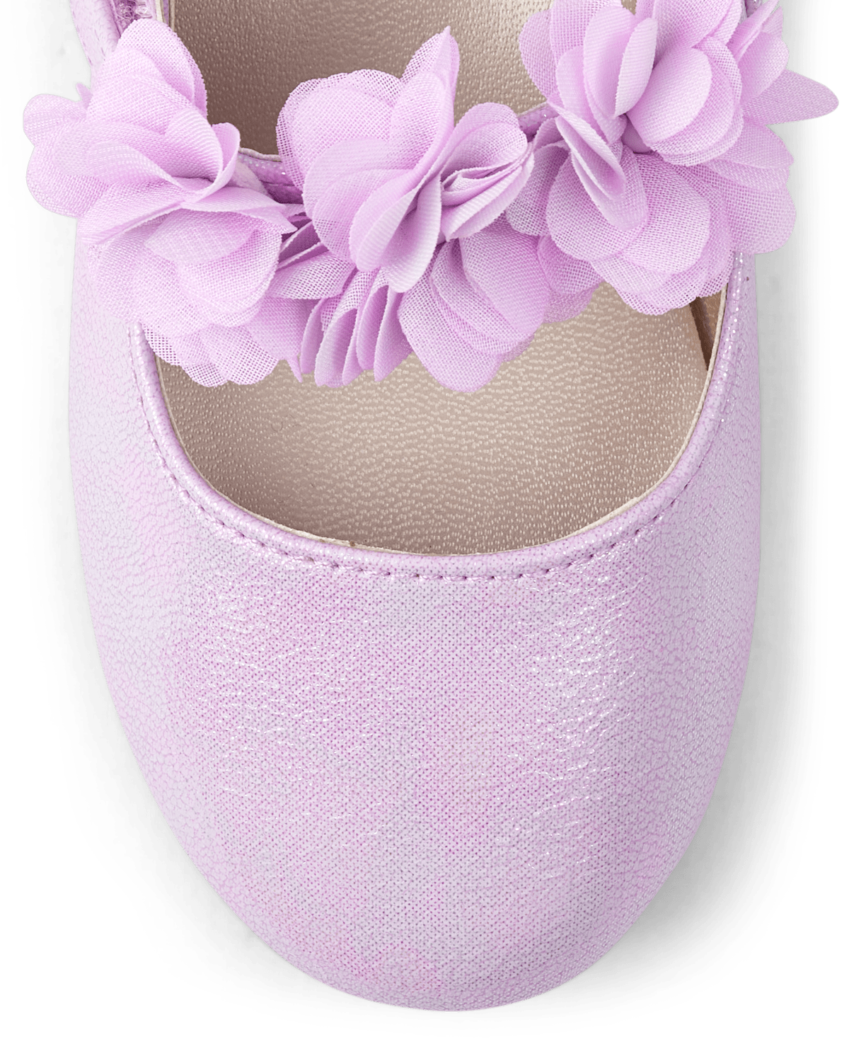 Обувь Gymboree Girls Floral Ballet Flats - Lavender Fields — фото 4