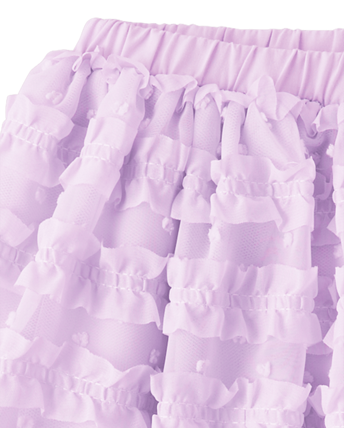 Детские юбки Gymboree Girls Ruffle Swiss Dot Tutu Skirt - Lovely Lavender — фото 3