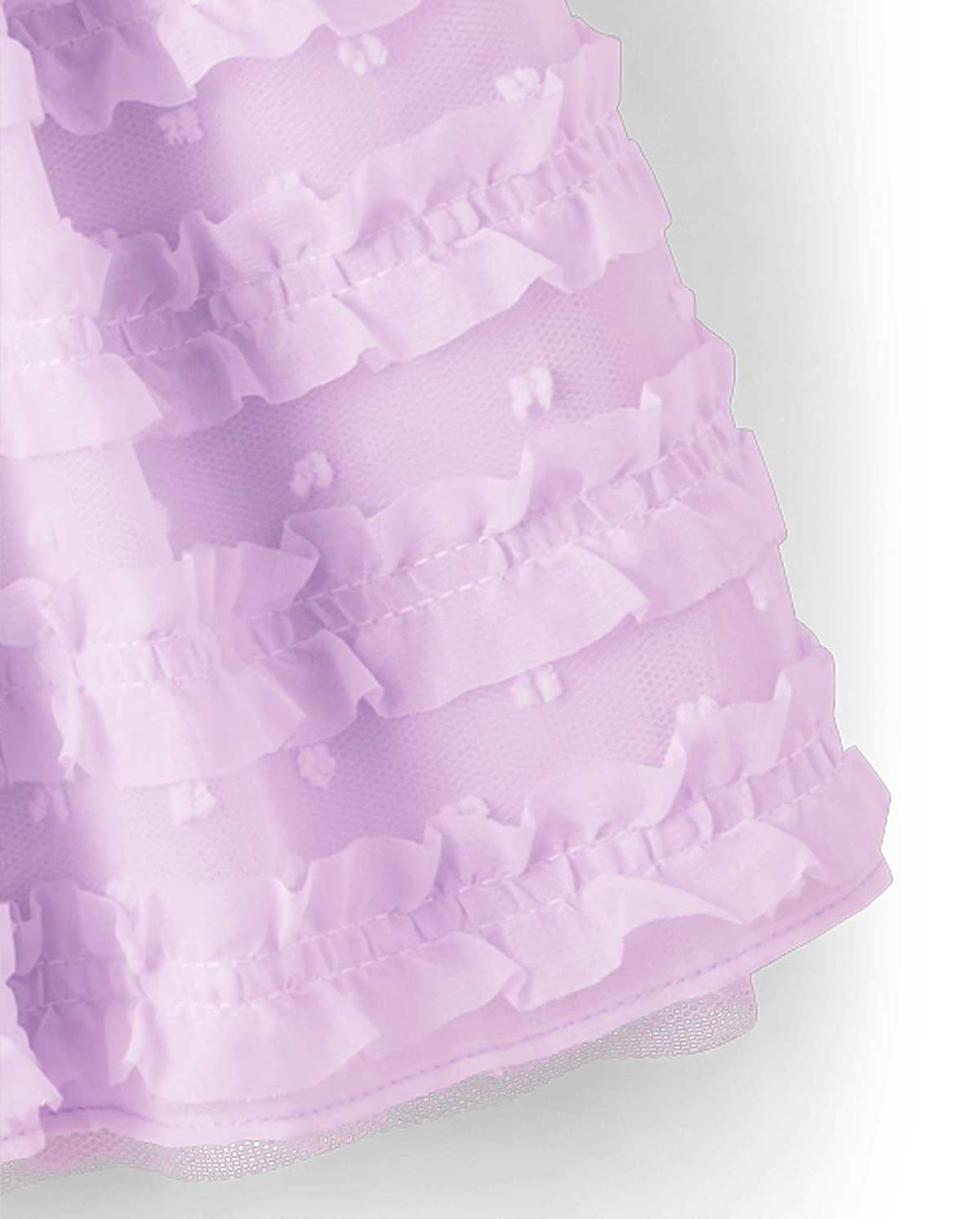 Детские юбки Gymboree Girls Ruffle Swiss Dot Tutu Skirt - Lovely Lavender — фото 4