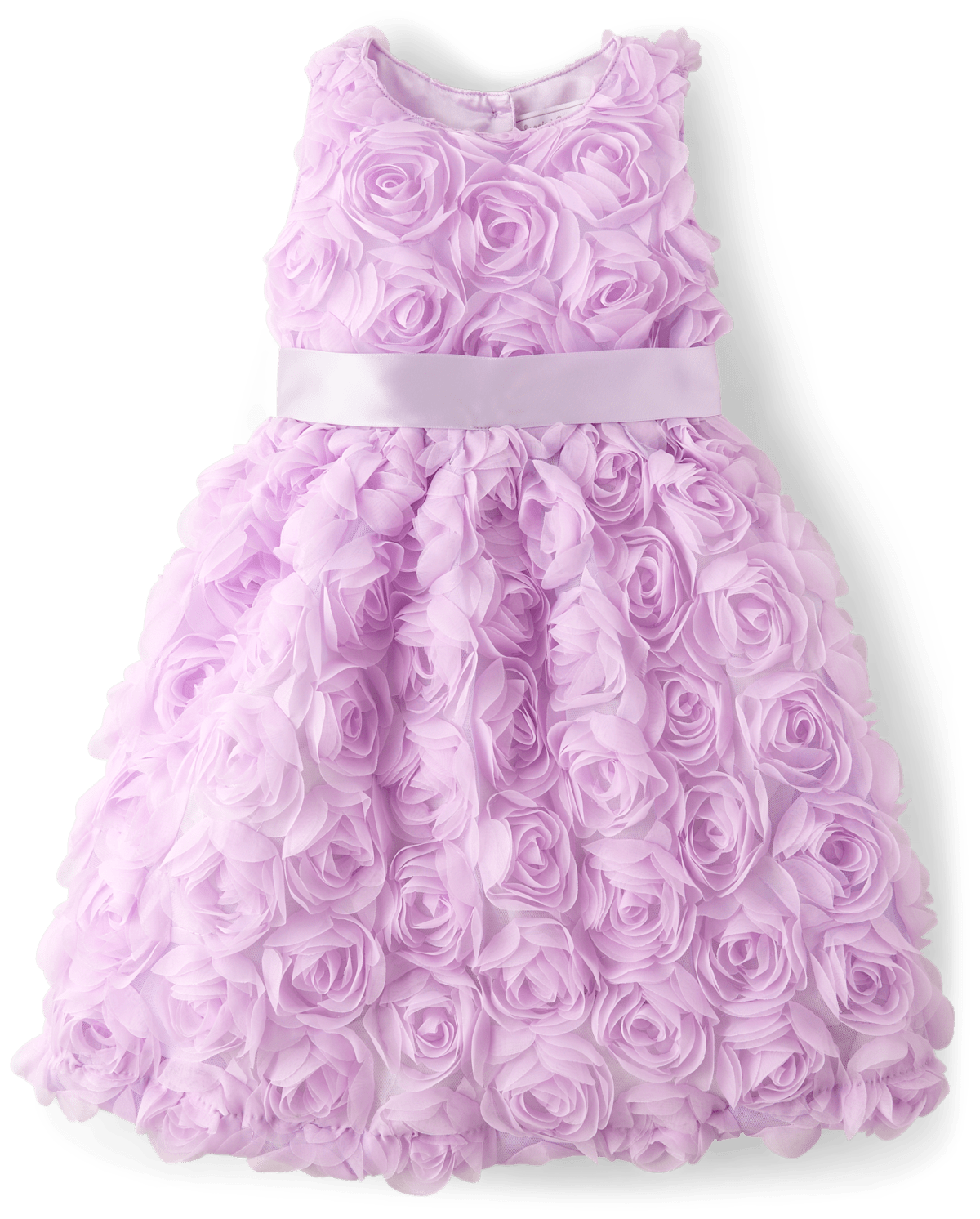 Gymboree Girls Rosette Tulle Fit And Flare Dress - All Dressed Up