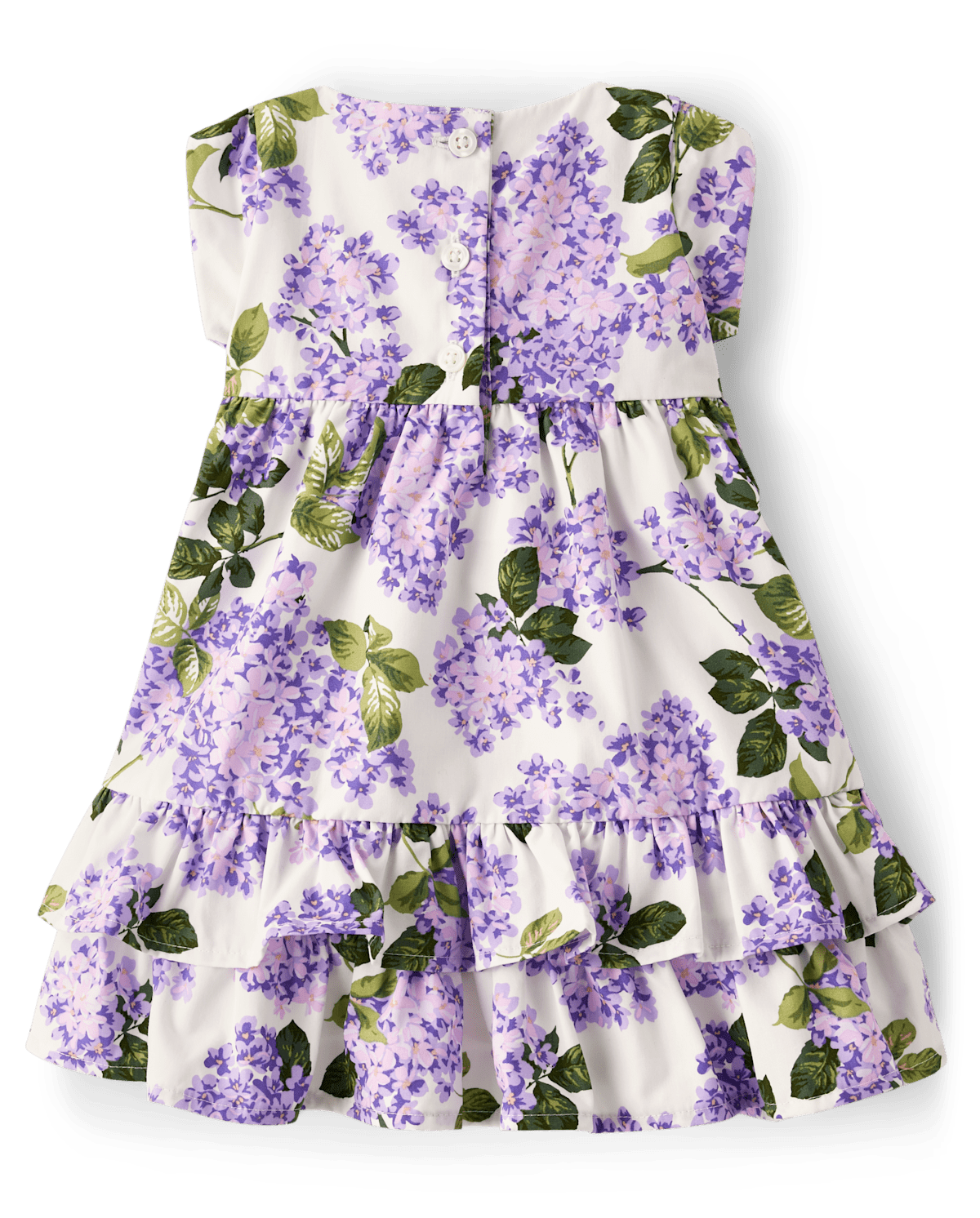 Детские платья Gymboree Baby Girls Mommy And Me Lilac Poplin Tiered Dress - Lovely Lavender — фото 2