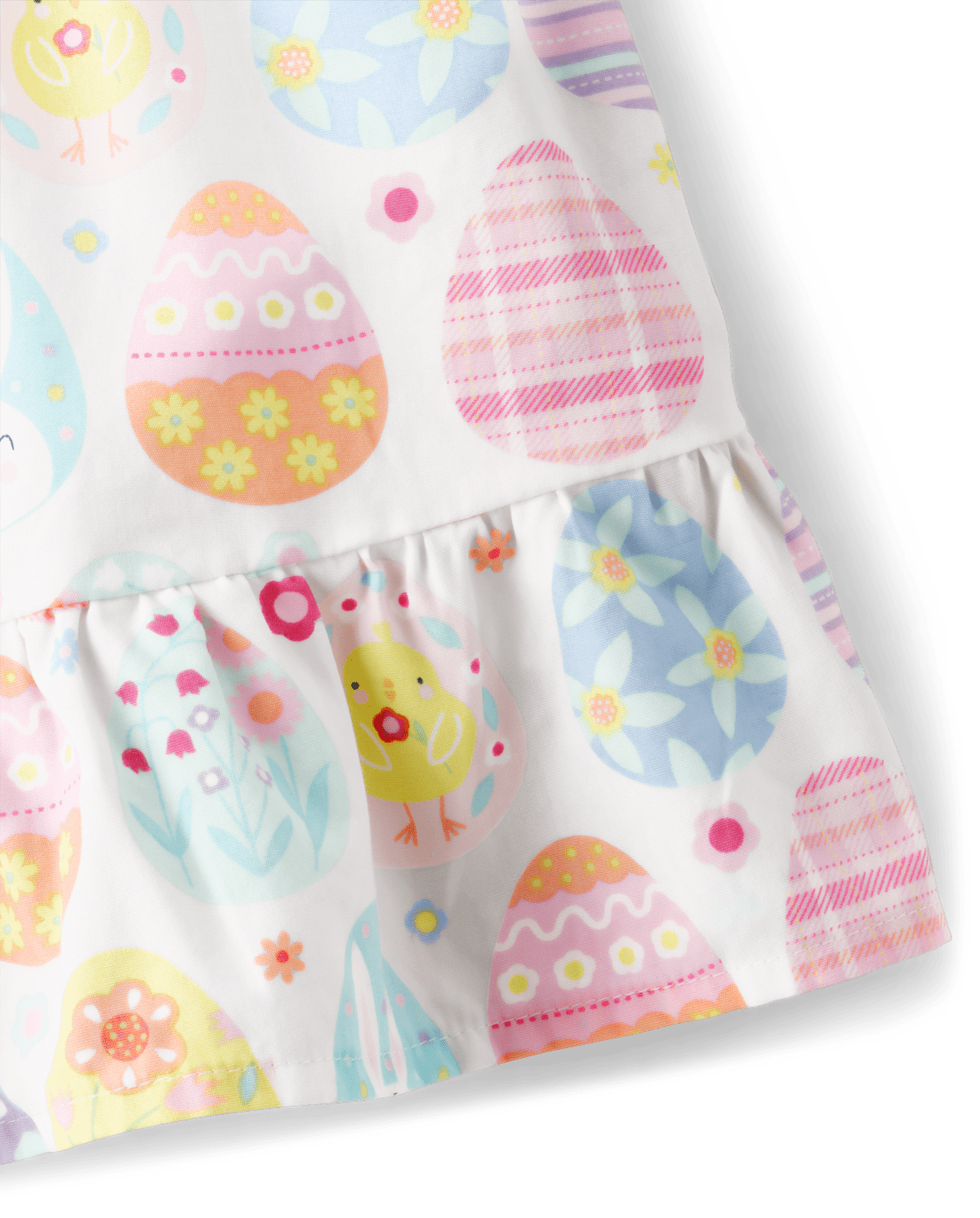 Детские юбки Gymboree Girls Easter Egg Poplin Ruffle Skort - Spring Celebrations