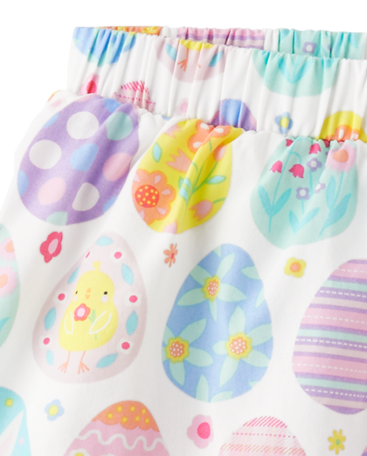 Детские юбки Gymboree Girls Easter Egg Poplin Ruffle Skort - Spring Celebrations — фото 3