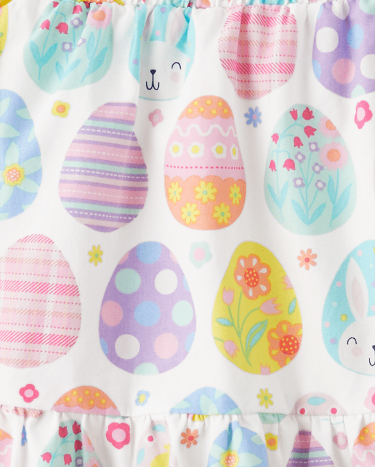 Детские юбки Gymboree Girls Easter Egg Poplin Ruffle Skort - Spring Celebrations — фото 4