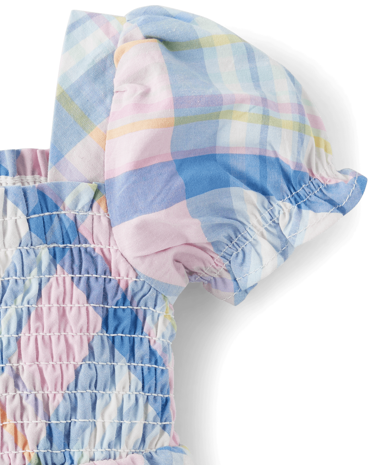 Детские платья Gymboree Baby Girls Matching Family Plaid Poplin Tiered Dress - Spring Celebrations