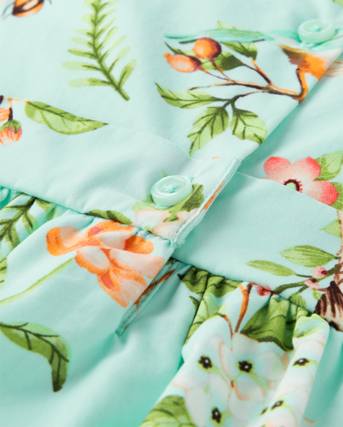 Детские платья Gymboree Girls Floral Bird Bow Poplin Fit And Flare Dress - Signs of Spring — фото 4
