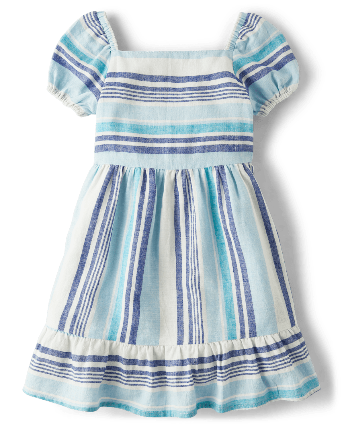 Детские платья Gymboree Girls Striped Tiered Dress - Bon Voyage