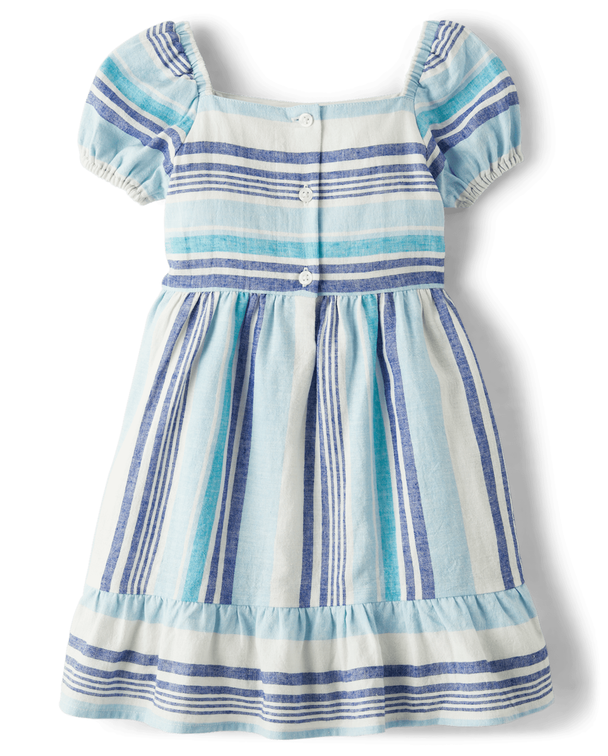 Детские платья Gymboree Girls Striped Tiered Dress - Bon Voyage — фото 2