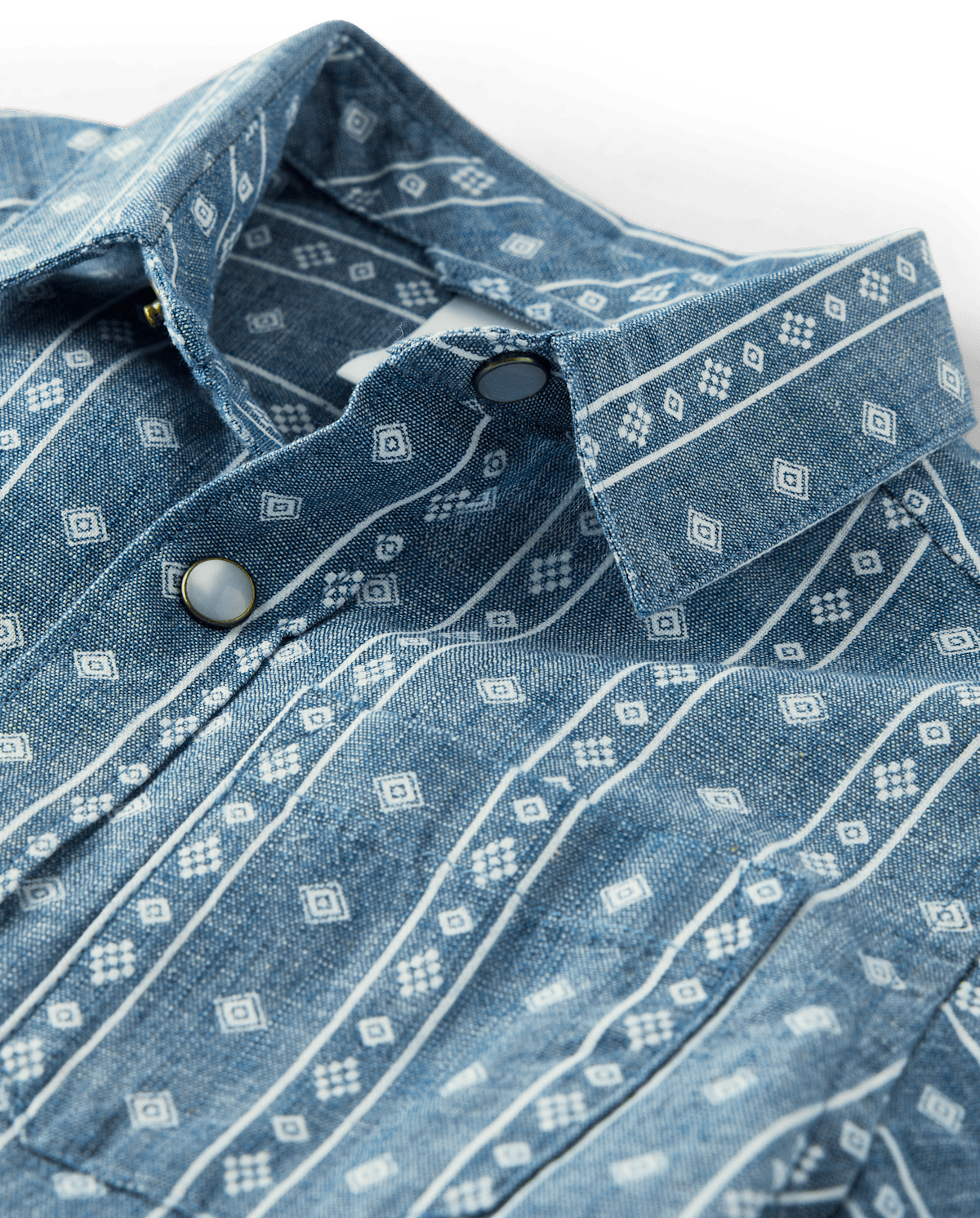 Детские рубашки Gymboree Boys Chambray Button Up Shirt - Prairie Fields