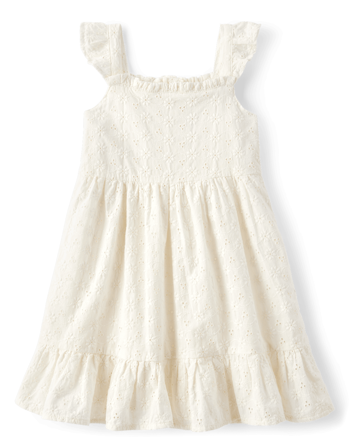 Детские платья Gymboree Girls Eyelet Flutter Dress - Prairie Fields