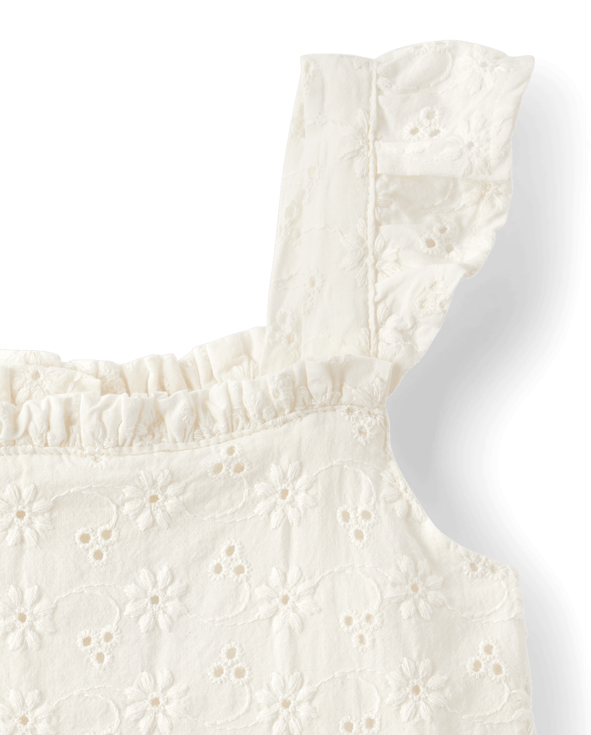 Детские платья Gymboree Girls Eyelet Flutter Dress - Prairie Fields — фото 3