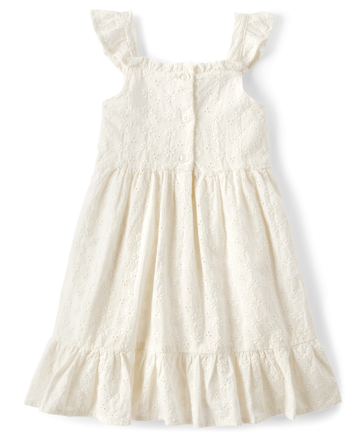 Детские платья Gymboree Girls Eyelet Flutter Dress - Prairie Fields — фото 4