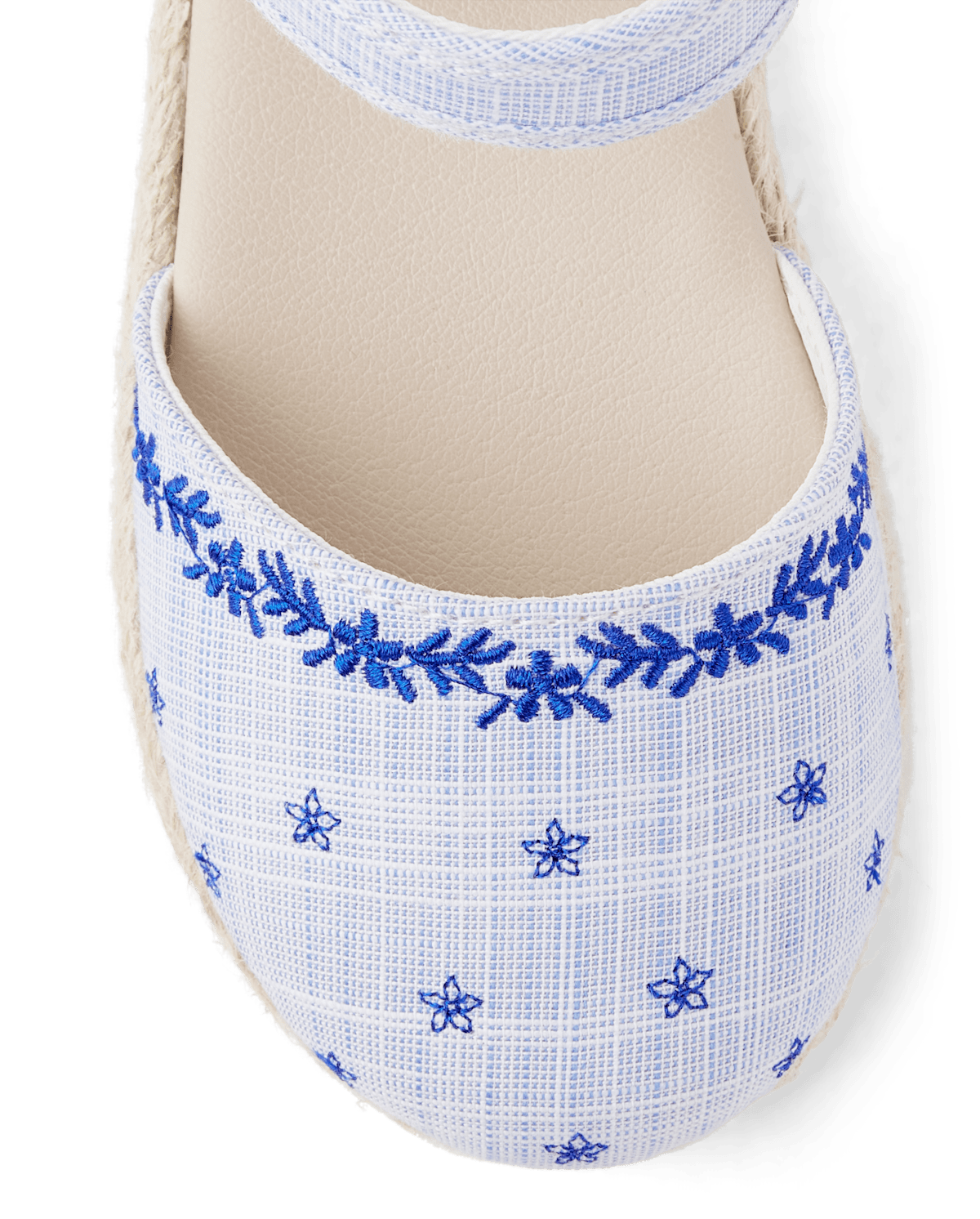 Gymboree Girls Embroidered Chambray Espadrilles - Bon Voyage — фото 4