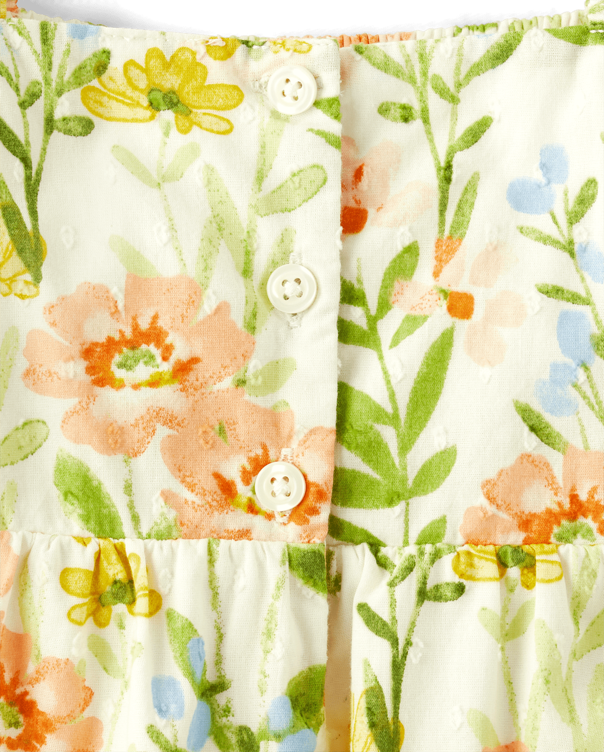 Детские топы Gymboree Girls Smocked Floral Top - Prairie Fields — фото 3