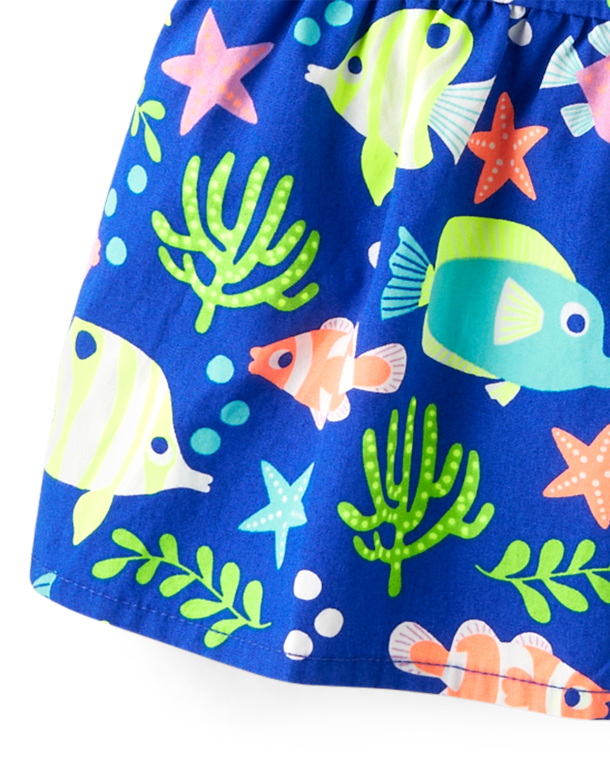 Детские платья Gymboree Girls Fish Ruffle Dress - Splish-Splash — фото 3