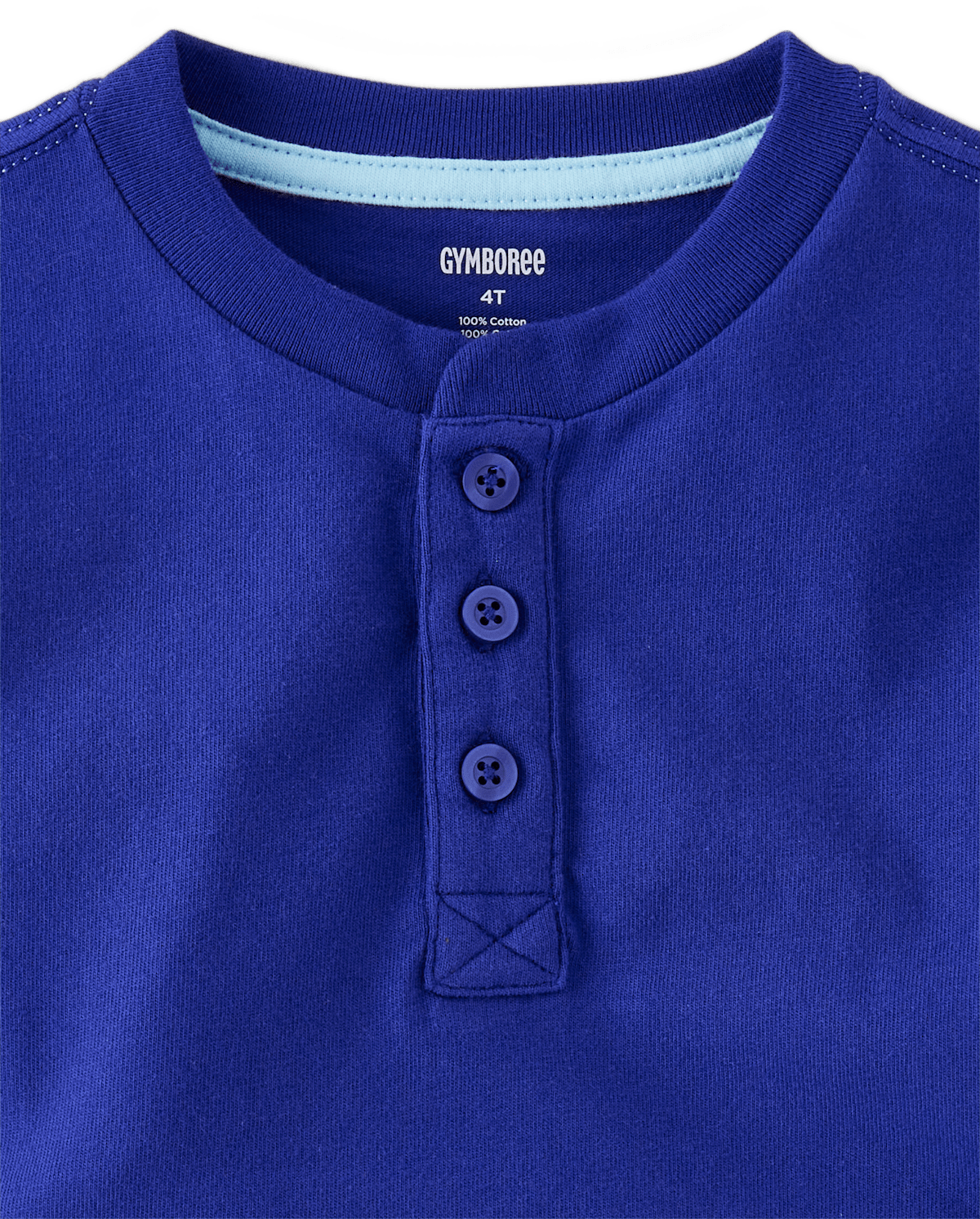 Детские топы Gymboree Boys Embroidered Plane Henley Top - Bon Voyage — фото 2