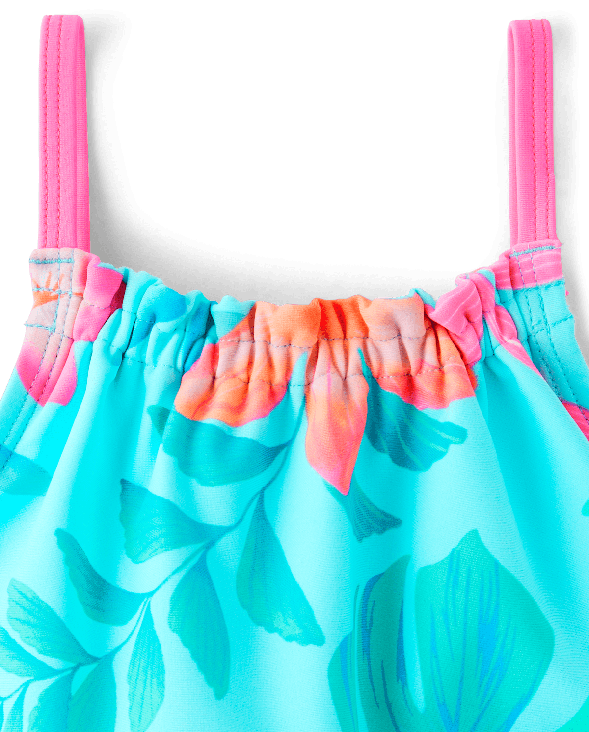 Детские купальники Gymboree Girls Tropical Flower One Piece Swimsuit - Splish-Splash
