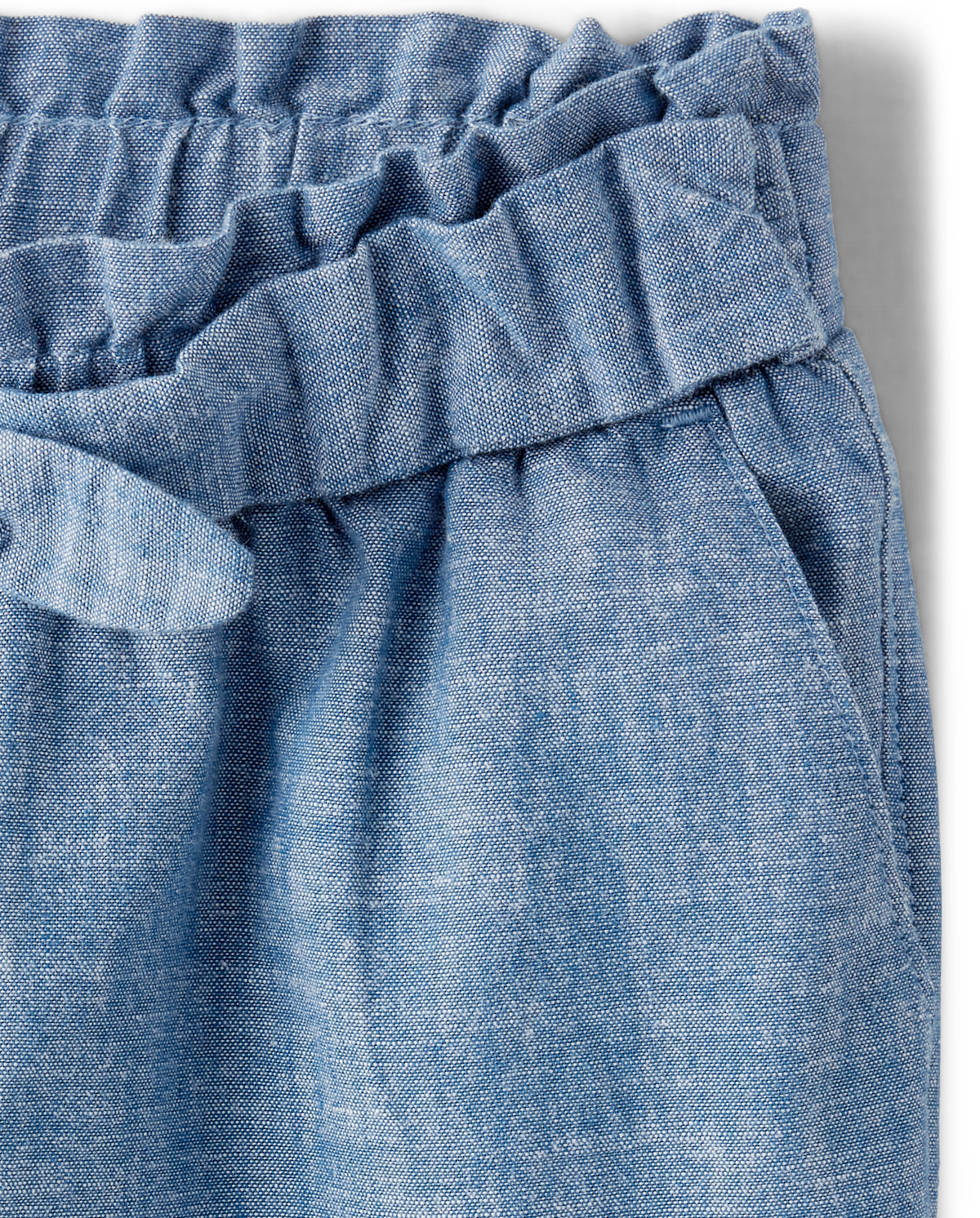 Gymboree Girls Chambray Pants - Prairie Fields — фото 2