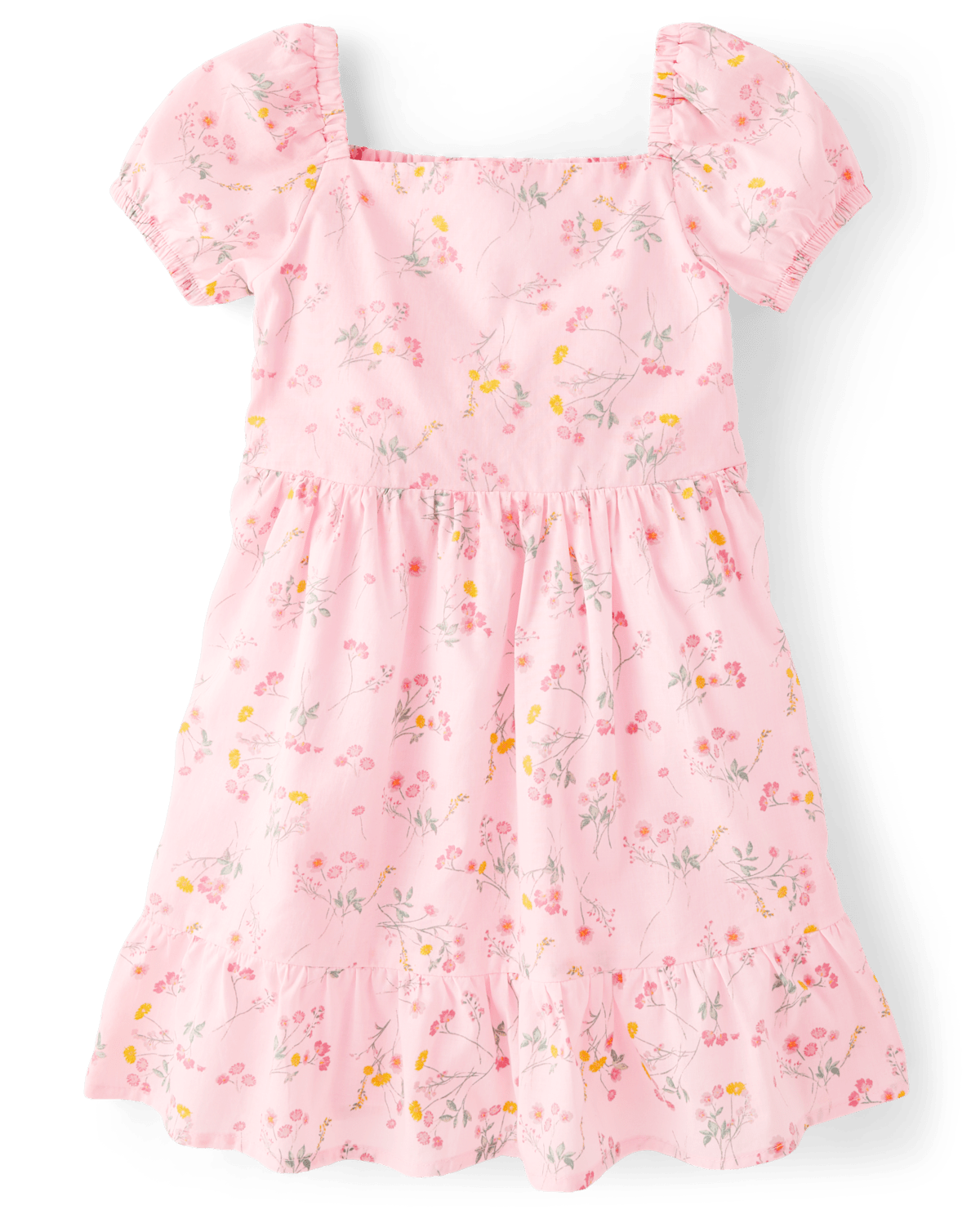 Детские платья Gymboree Girls Floral Ruffle Dress