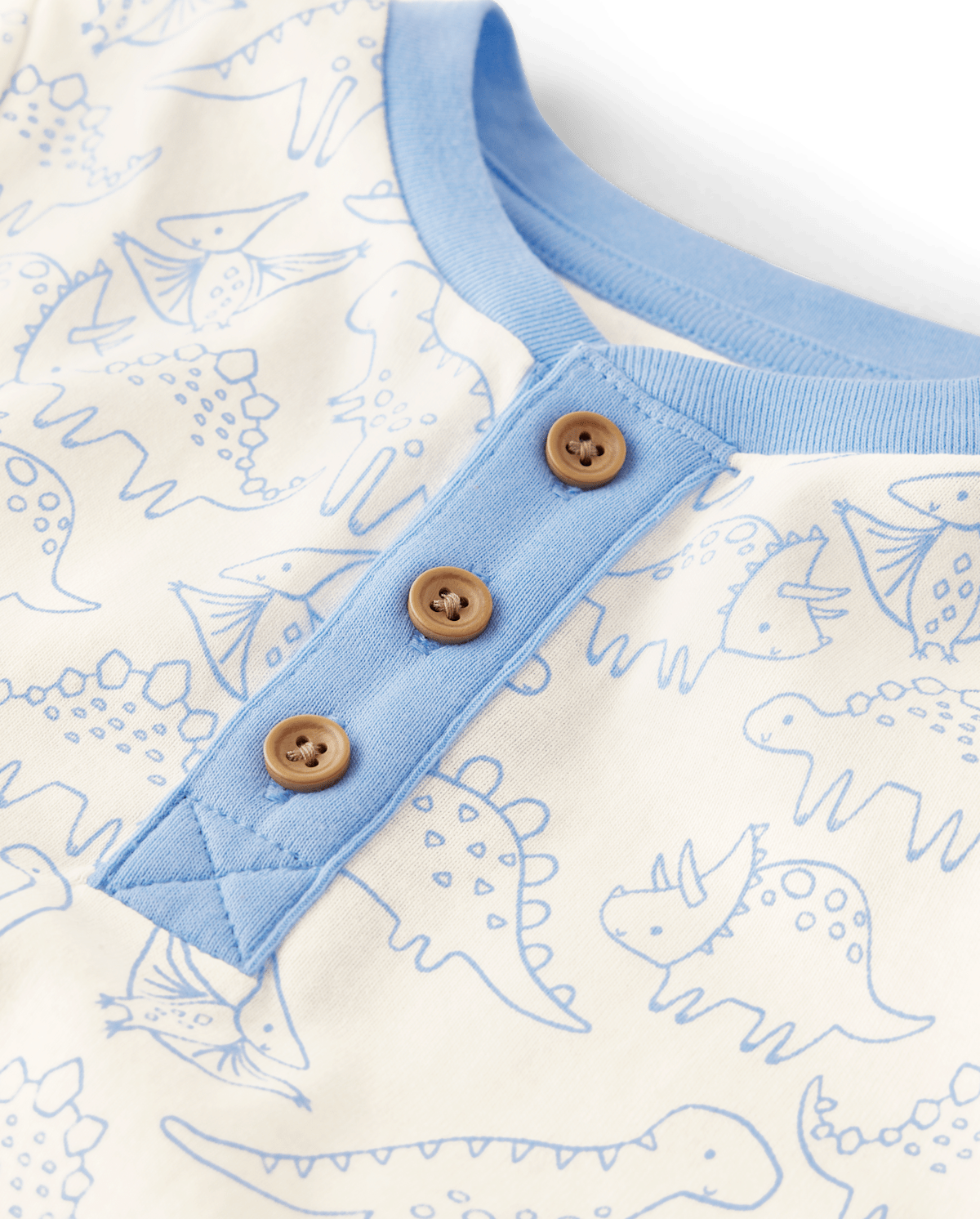 Детские топы Gymboree Boys Dino Henley Top