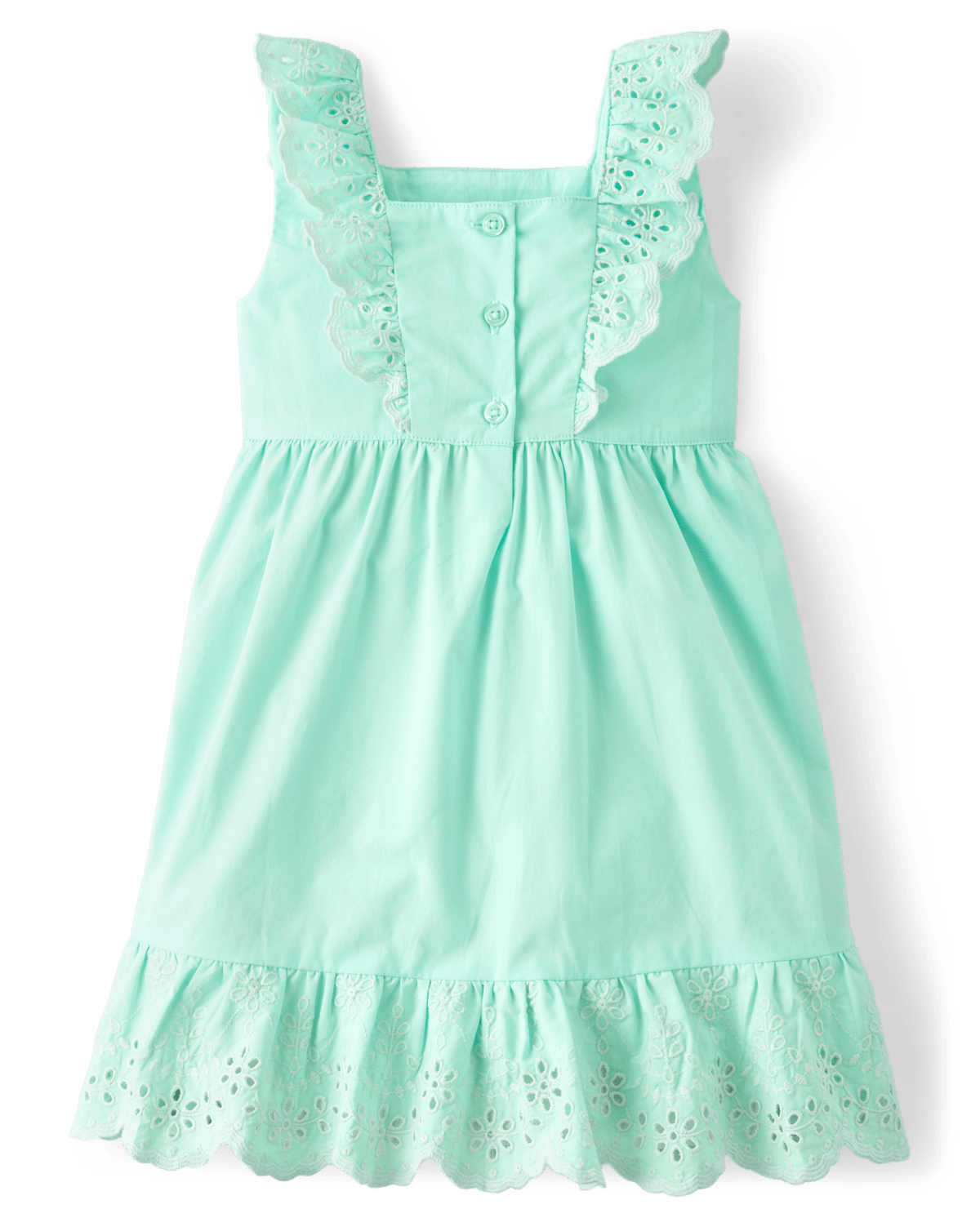 Детские платья Gymboree Girls Mommy And Me Pintuck Eyelet Ruffle Dress - Signs of Spring — фото 4