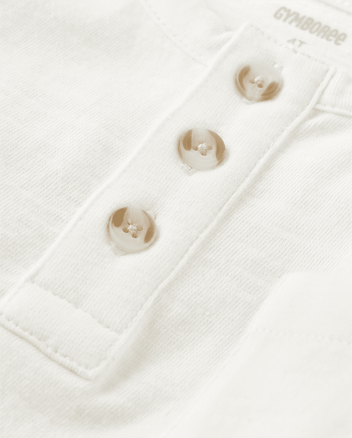 Детские топы Gymboree Boys Roll Cuff Henley Top - Prairie Fields