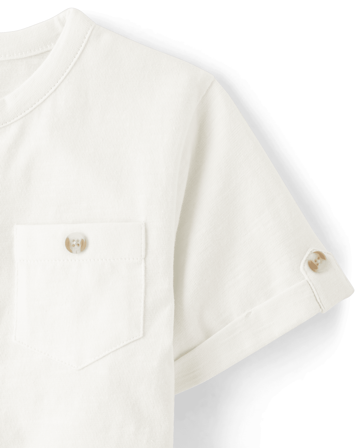 Детские топы Gymboree Boys Roll Cuff Henley Top - Prairie Fields — фото 2