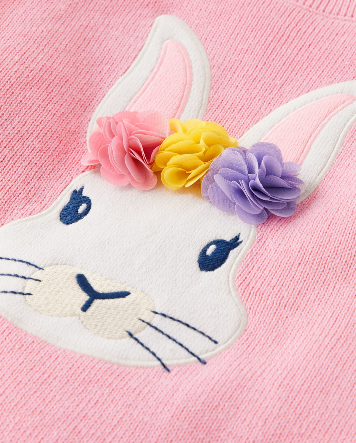 Детские свитеры Gymboree Girls Embroidered Bunny Sweater - Spring Celebrations