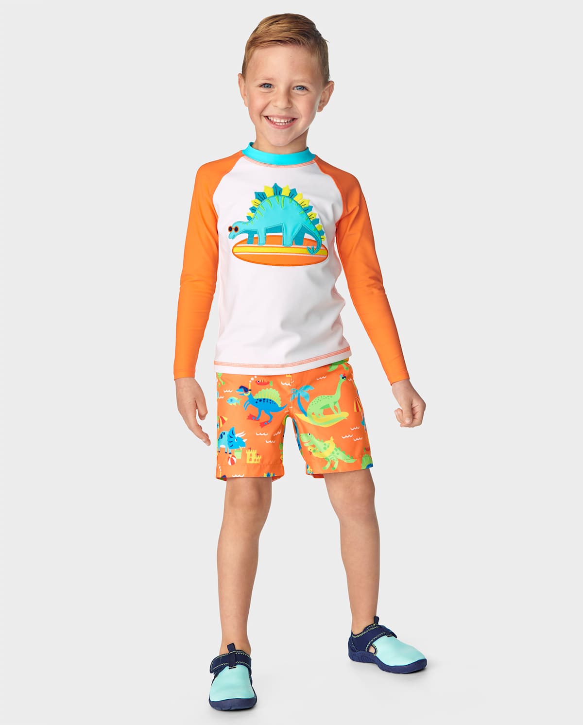 Рашгард Splish-Splash для детей, вышивка — Gymboree — фото 2
