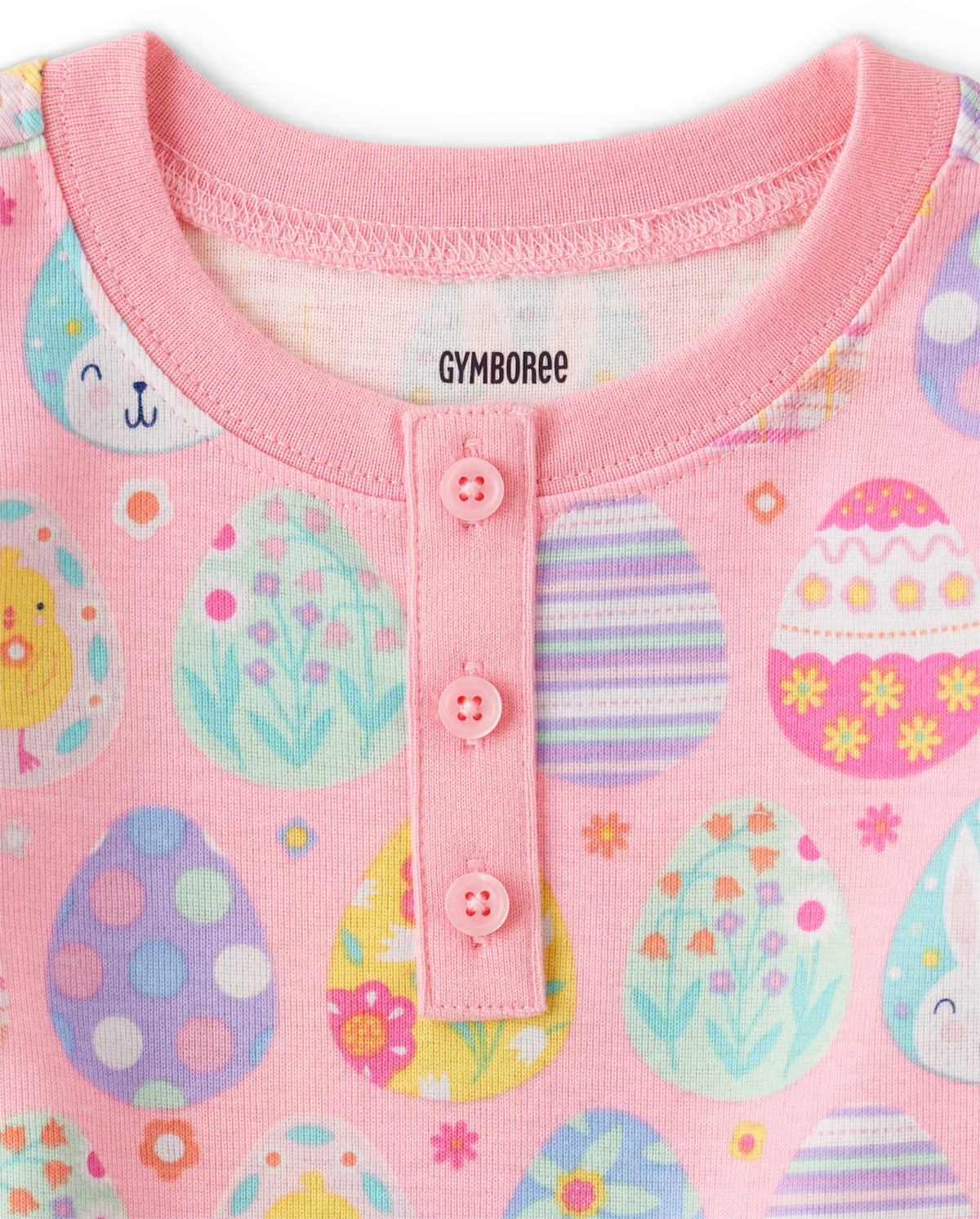 Gymboree Girls Easter Egg Snug Fit Cotton Pajamas