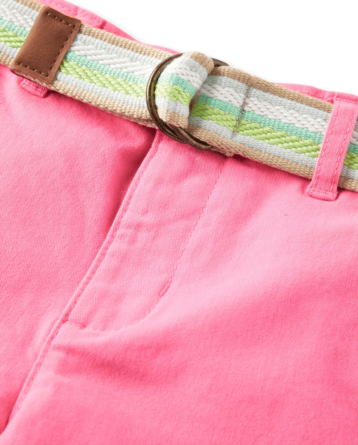 Детские шорты Gymboree Boys Belted Chino Shorts - Seaside Palms