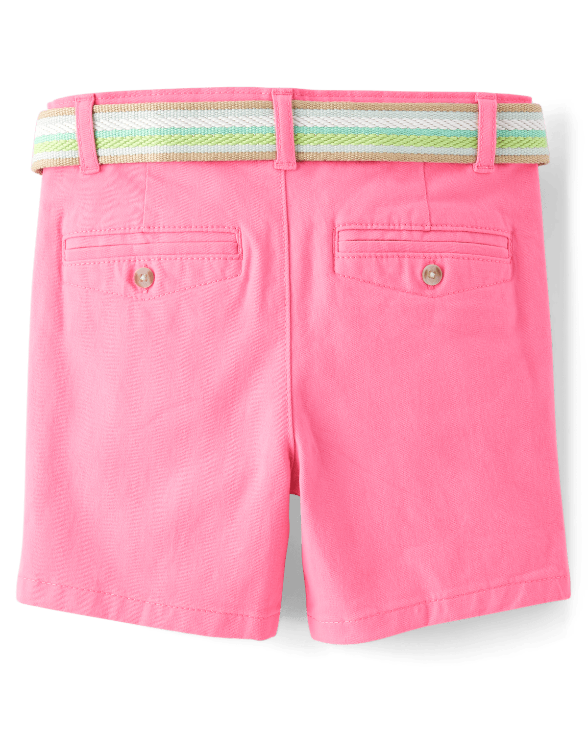 Детские шорты Gymboree Boys Belted Chino Shorts - Seaside Palms — фото 2