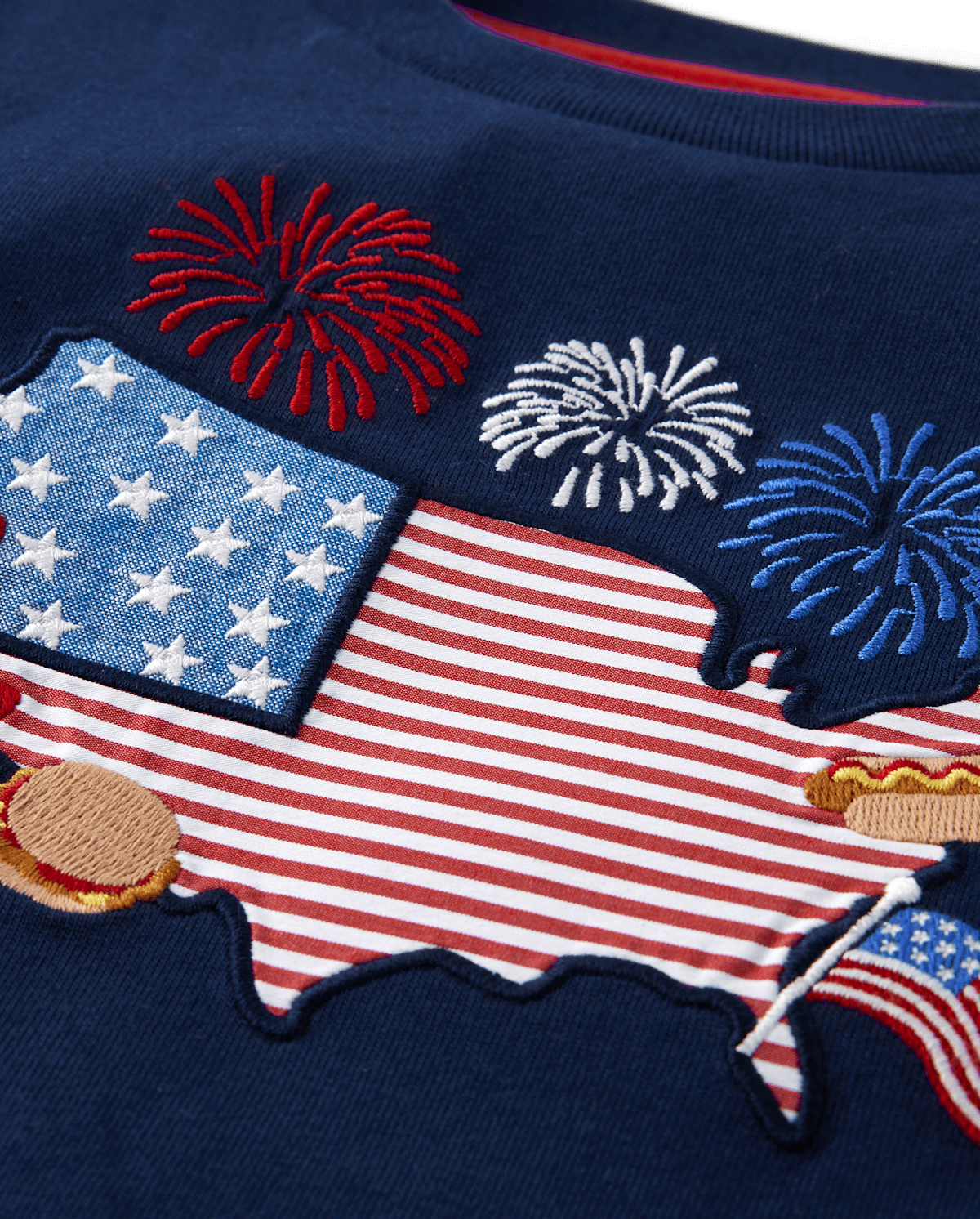 Детские топы Gymboree Boys Embroidered Map Top - American Cutie