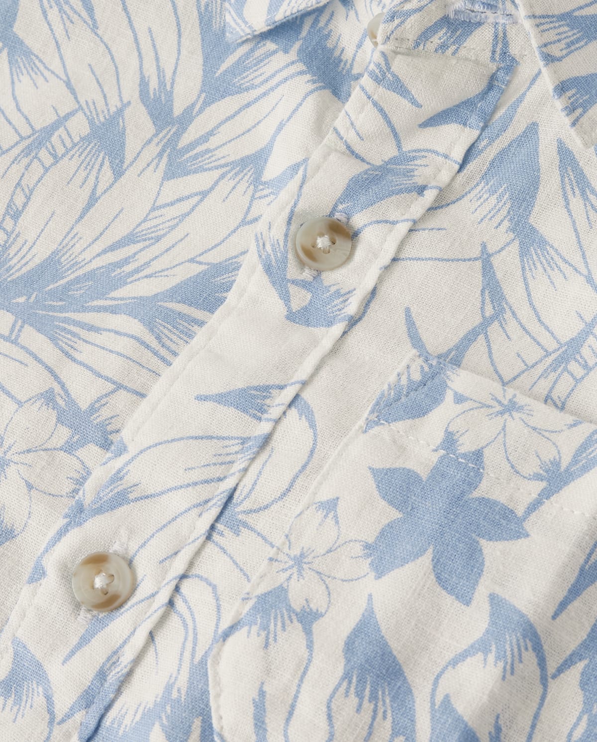 Детские рубашки Gymboree Boys Matching Family Palm Leaf Button Up Shirt - Little Essentials