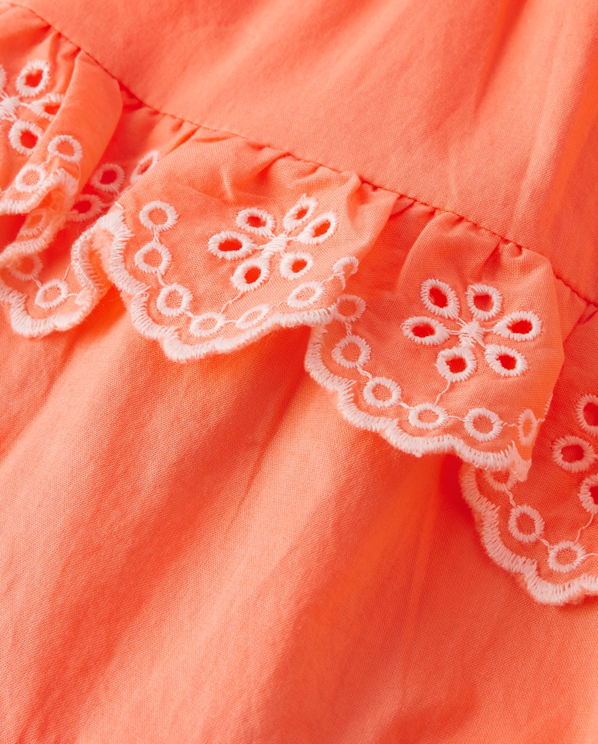 Детские платья Gymboree Girls Eyelet Ruffle Dress - Little Essentials