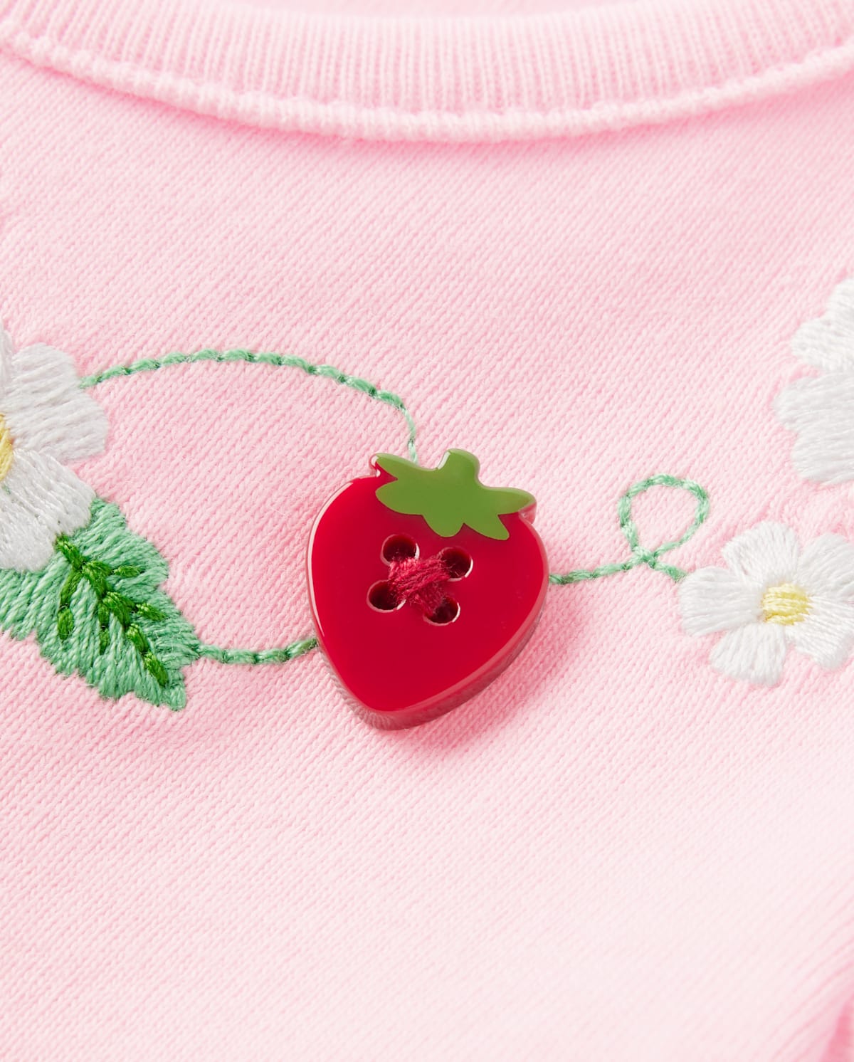 Детские топы Gymboree Girls Strawberry Flutter Top - Strawberry Sweetie