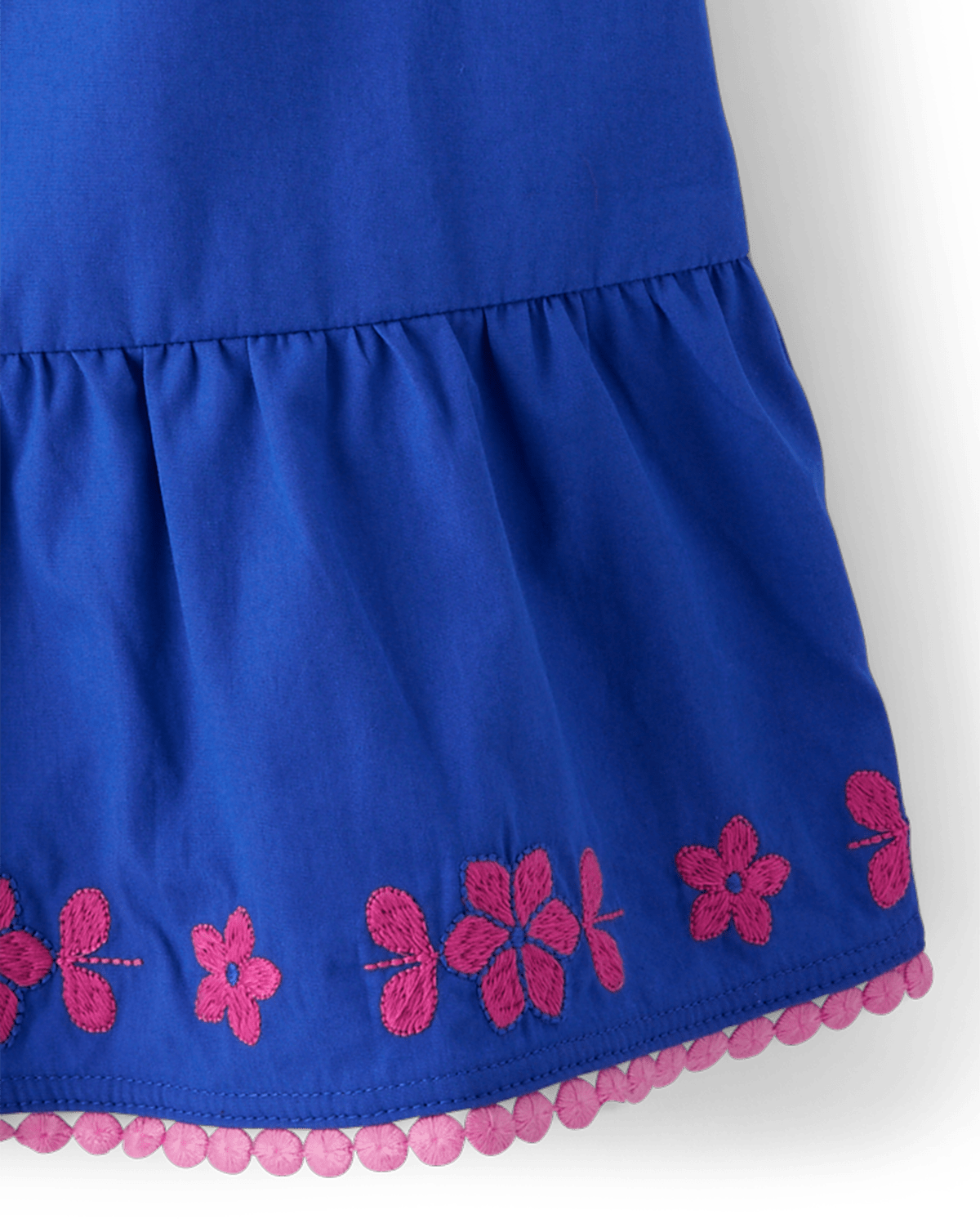 Детские платья Gymboree Girls Embroidered Floral Ruffle Dress - Little Essentials — фото 3
