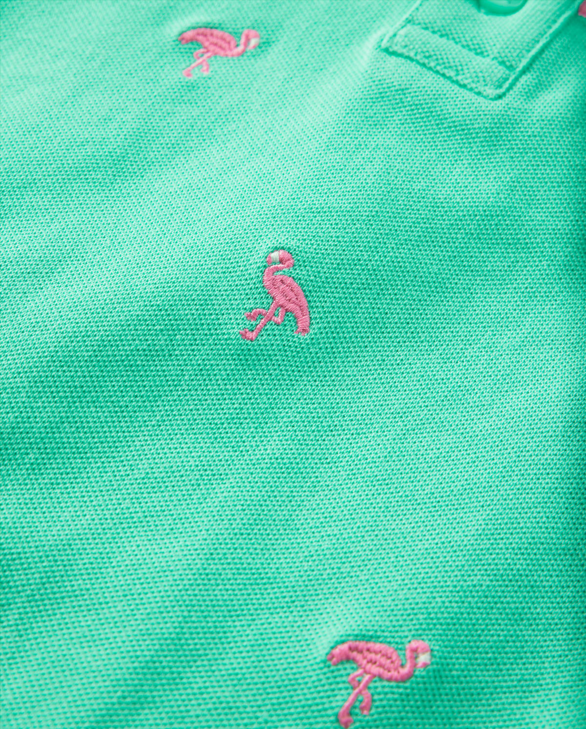 Детские топы Gymboree Boys Schiffli Flamingo Polo - Seaside Palms