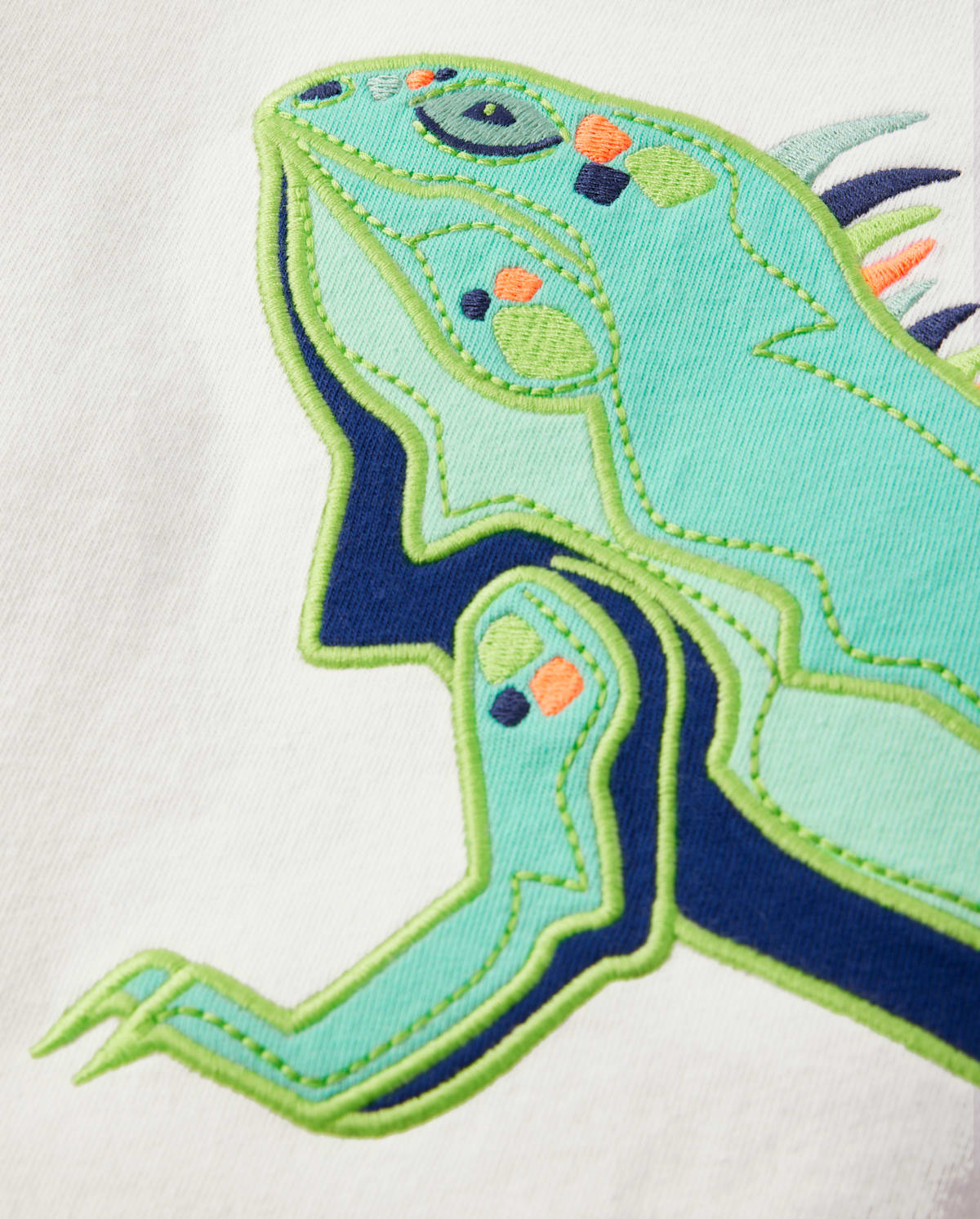 Детские топы Gymboree Boys Embroidered Iguana Top - Little Essentials