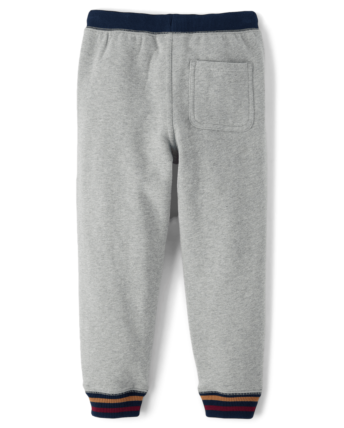 Детские брюки Gymboree Boys Embroidered Varsity Patch Fleece Jogger Pants - Classroom Cutie — фото 3