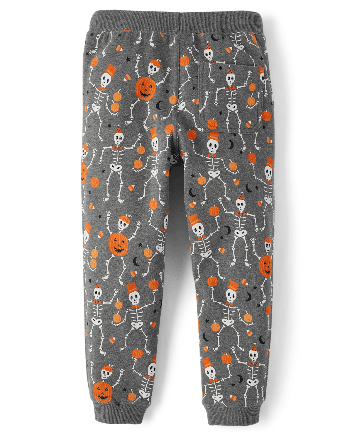 Детские брюки Gymboree Boys Skeleton Fleece Jogger Pants - Halloween — фото 2