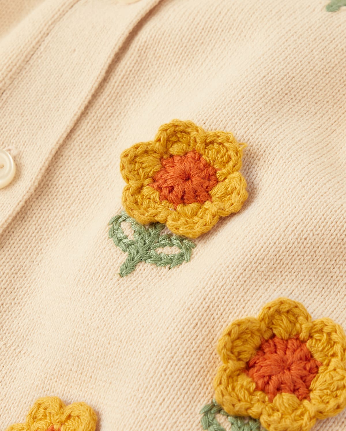 Детские кардиганы Gymboree Girls Embroidered Sunflower Cardigan - Autumn Adventures