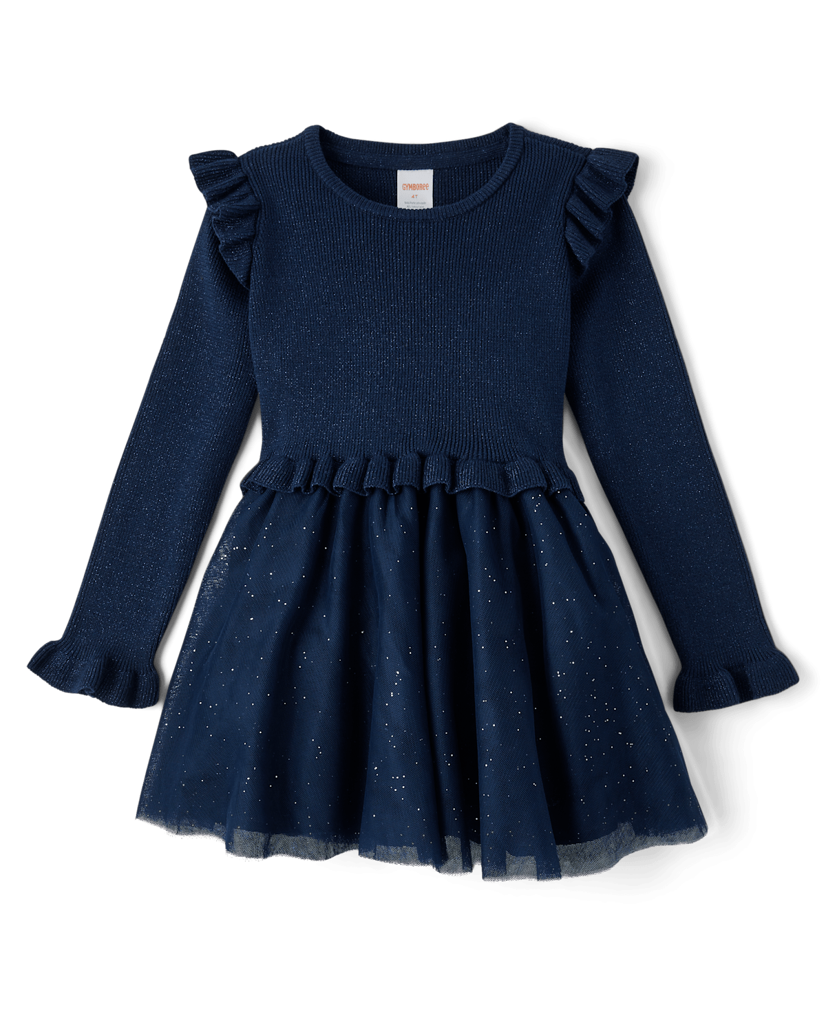Детские платья Gymboree Girls Tutu Sweater Dress - Royal Christmas