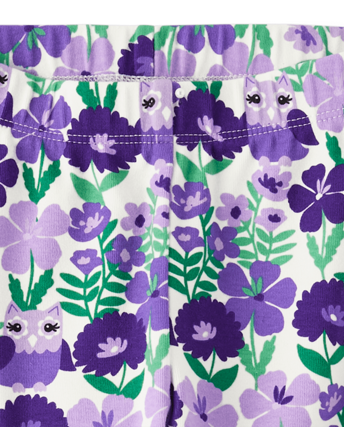Детские леггинсы Gymboree Girls Floral Owl Leggings - Classroom Cutie