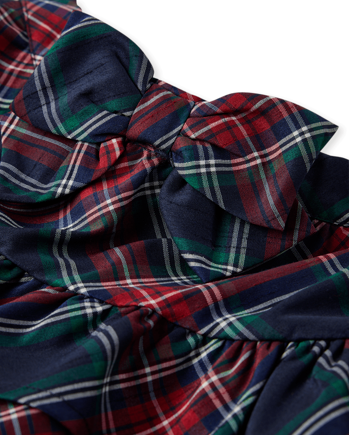 Детские юбки Gymboree Girls Plaid Tiered Skirt - Royal Christmas — фото 2
