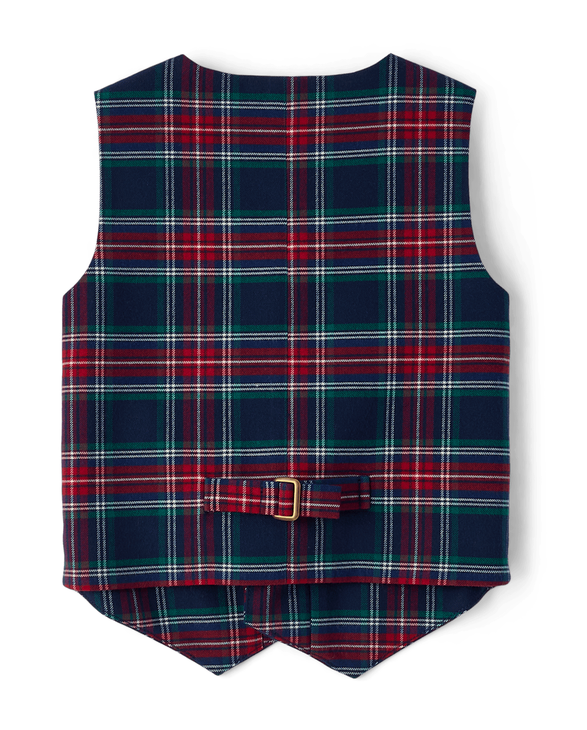 Детские жилеты Gymboree Boys Plaid Suit Vest - Royal Christmas — фото 2