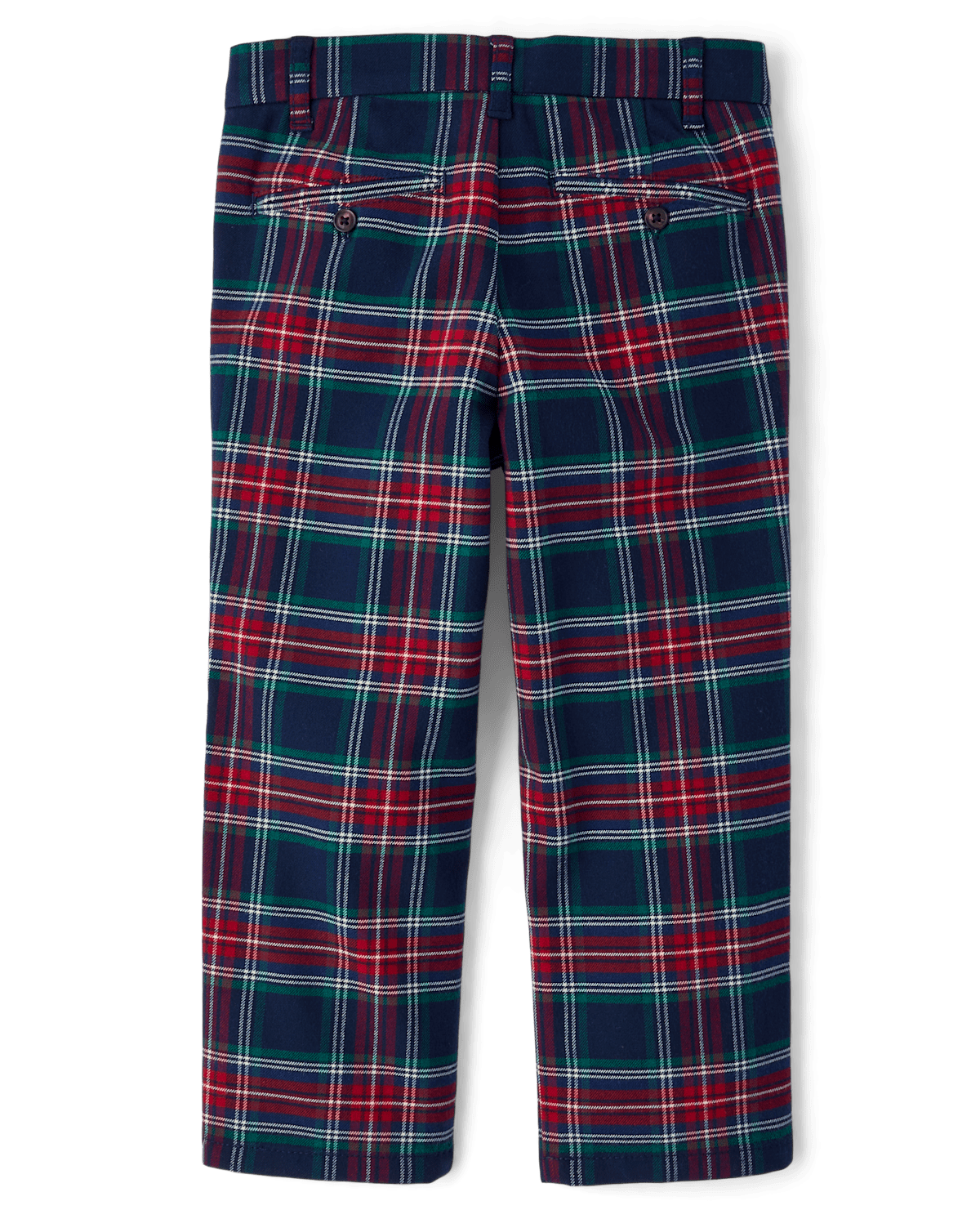 Детские платья Gymboree Boys Plaid Dress Pants - Royal Christmas — фото 2