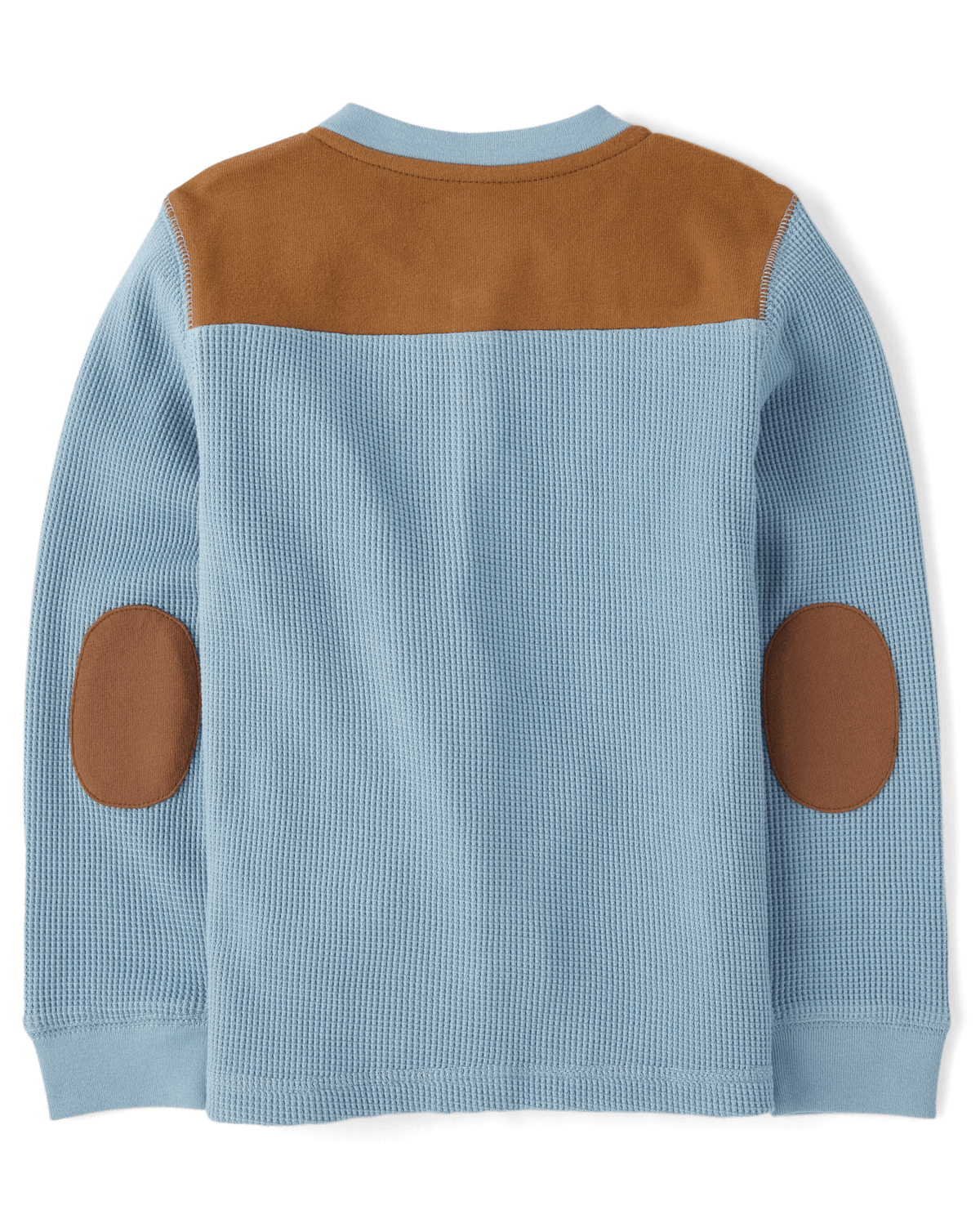 Детские топы Gymboree Boys Colorblock Thermal Henley Top - Little Essentials — фото 2