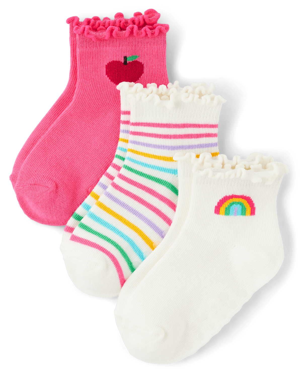 Носки Cutie для детей, в полоску, 3 шт. — Gymboree