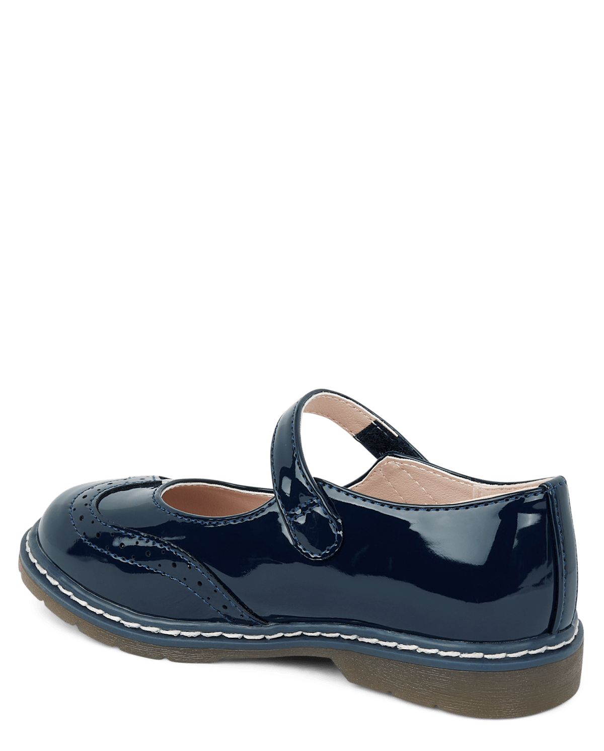 Обувь Gymboree Girls Perforated Faux Patent Leather Ballet Flats - Classroom Cutie — фото 2